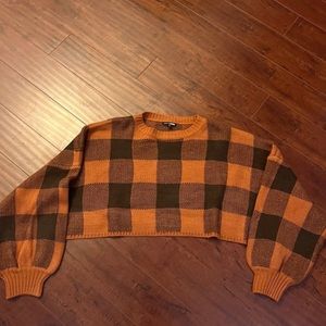 Oversized Crop Sweater